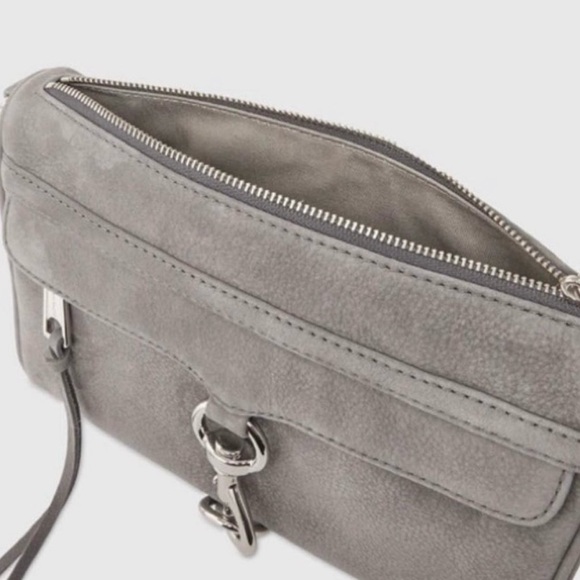 Rebecca Minkoff Gray Crossbody Bag with Chain Strap and Tassels - Picture 2 of 6